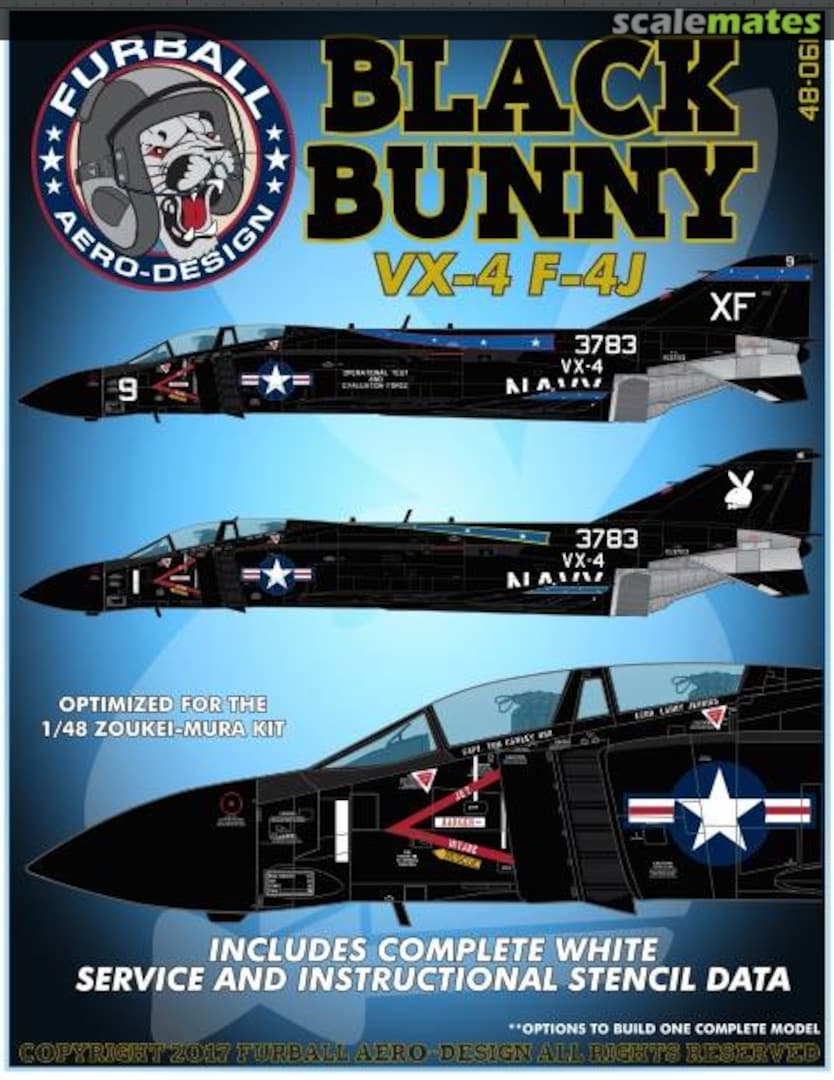 Boxart Black Bunny 48-061 Furball Aero-Design