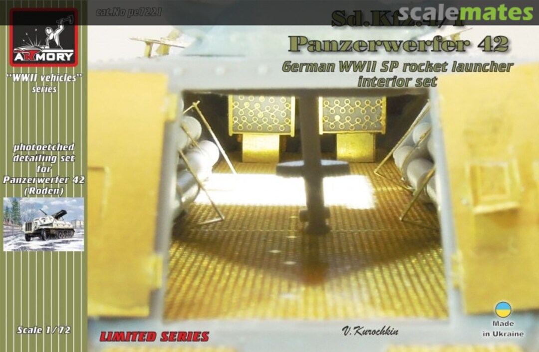 Boxart Sd.Kfz. 4/1 Panzerwerfer 42 pe7221 Armory