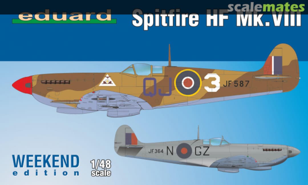 Boxart Spitfire HF Mk.VIII 84132 Eduard