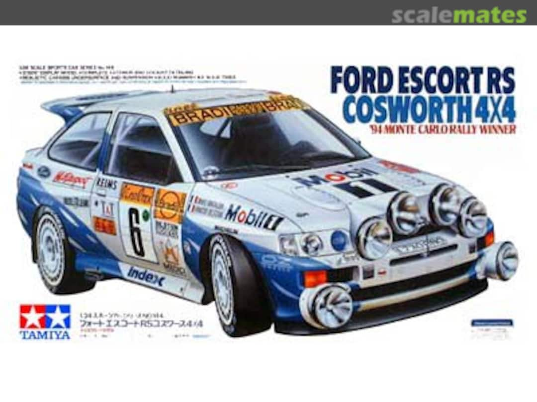 Boxart Ford Escort RS Cosworth 4x4 24144 Tamiya