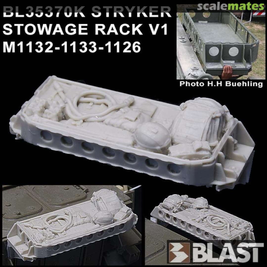 Boxart BL35370K - STRYKER STOWAGE RACK V1 - M1132-1133-1126 BL35370K Blast Models