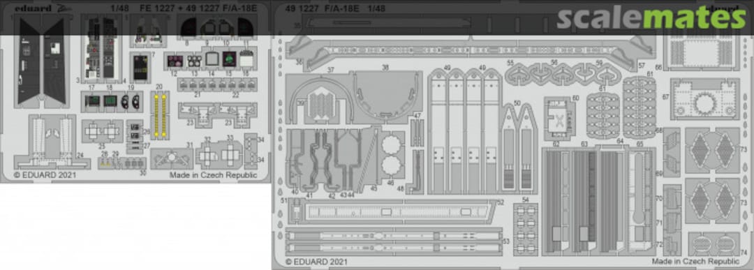 Boxart F/A-18E 491227 Eduard