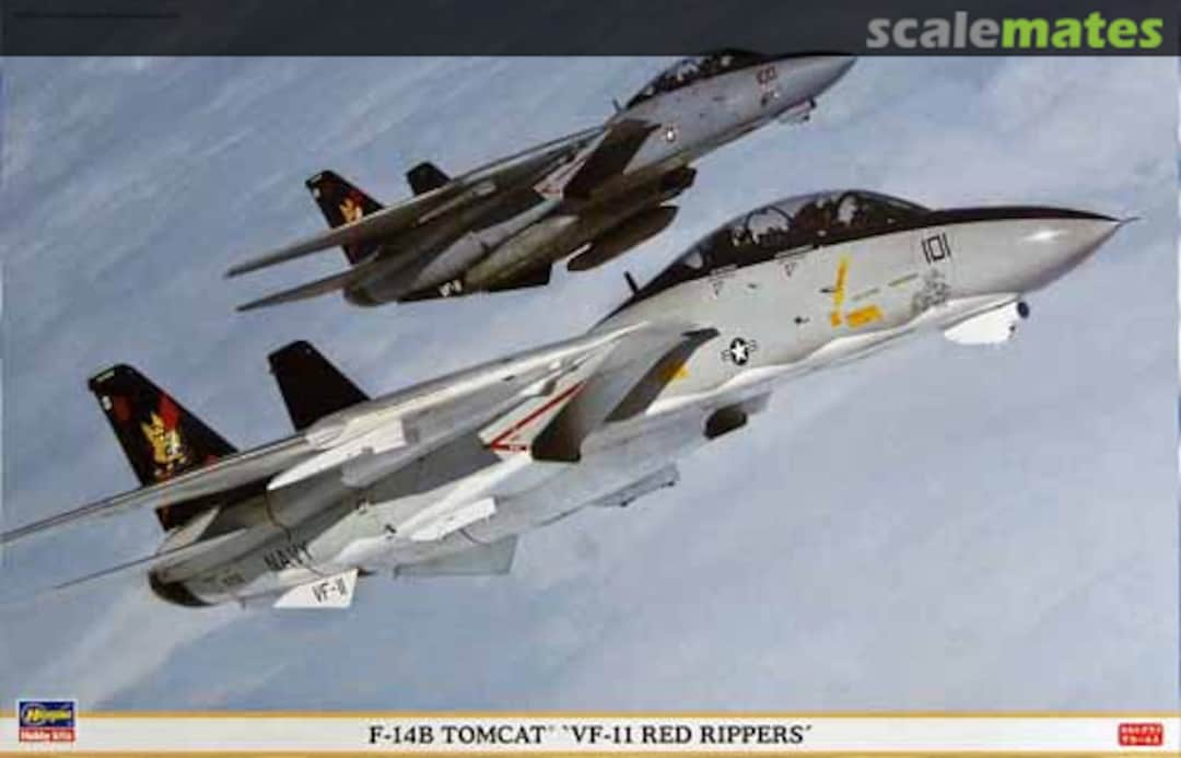 Boxart F-14B Tomcat `VF-11 Red Rippers´ 09687 Hasegawa