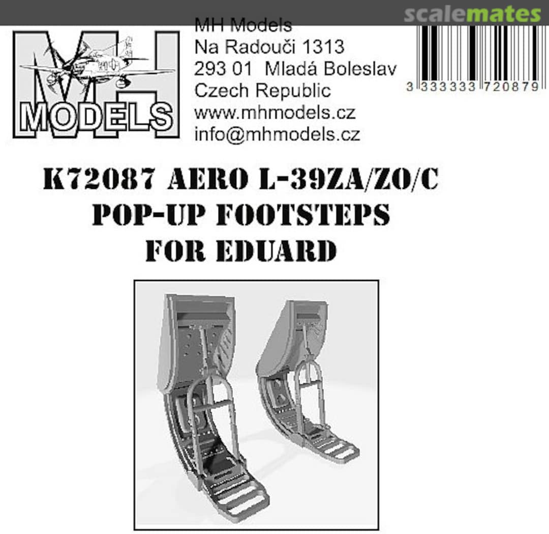 Boxart Aero L-39ZA/ZO/C Pop-Up Footsteps K72087 MH Models