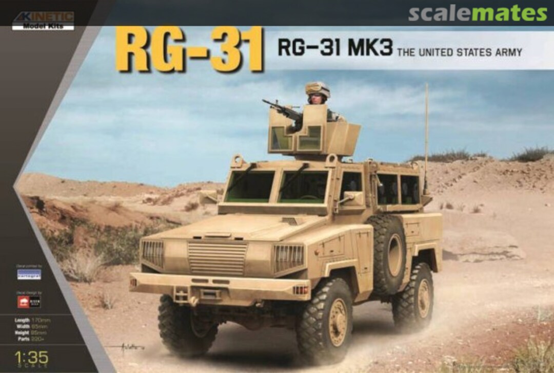 Boxart RG-31 Mk3 K61012 Kinetic