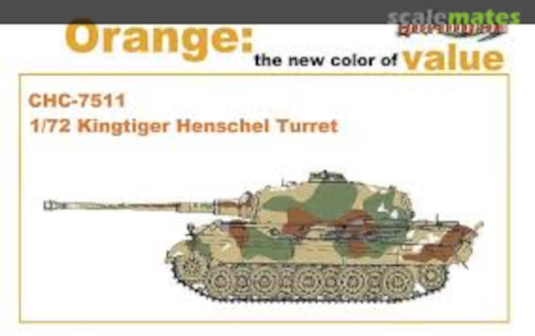 Boxart Sd.Kfz.182 Kingtiger Henschel Turret 7511 Cyber Hobby