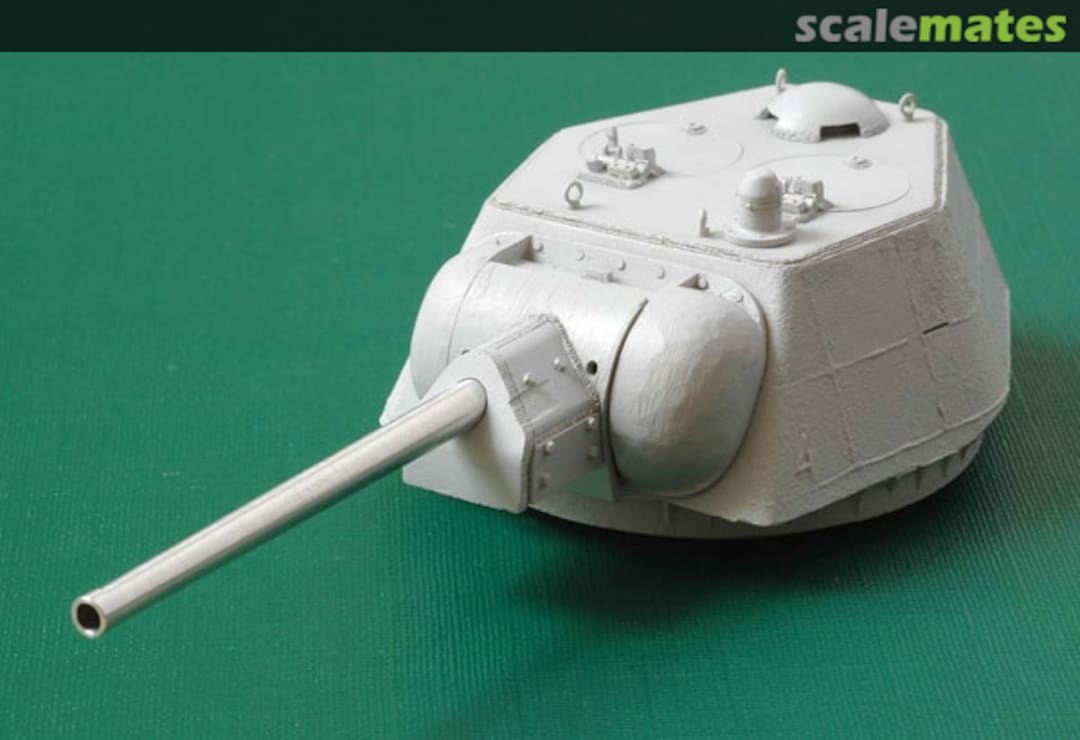 Boxart T-34 Turret (UVZ) N.Tagil, 1942, early type cast hexagonal turret B35022 Miniarm