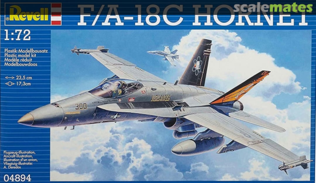 Boxart F/A-18C Hornet 04894 Revell