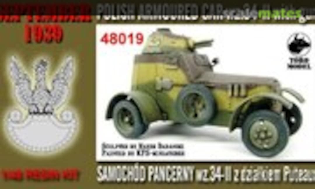 1:48 Polish Armoured Car Wz.34 -II (ToRo Model 48019)