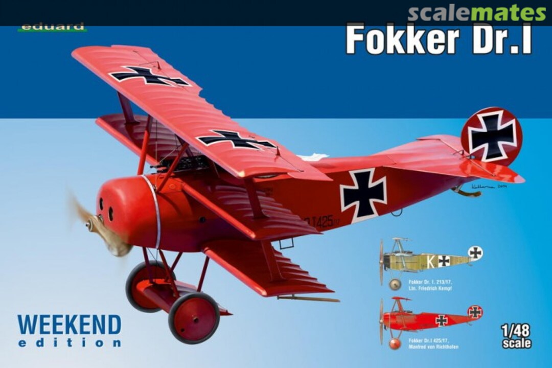 Boxart Fokker Dr.I 8492 Eduard