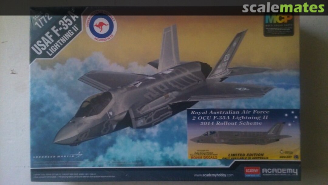 Boxart USAF F-35A Lightning II 12507 Academy