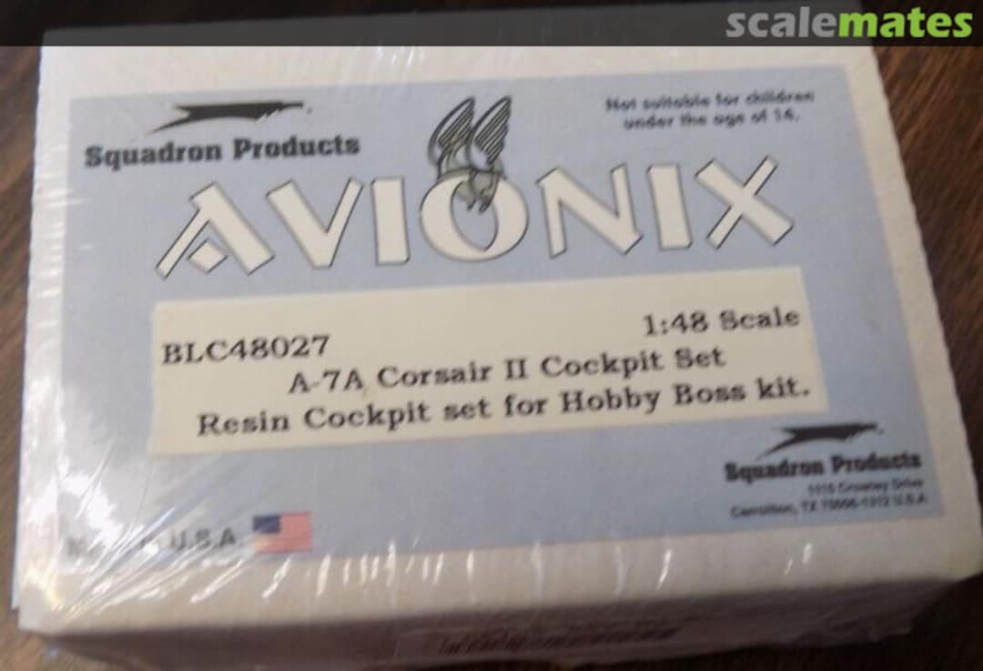 Boxart A-7A Corsair II - cockpit set BLC48027 Avionix