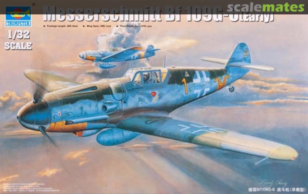 Boxart Messerschmitt Bf 109G-6 [Early] 02296 Trumpeter