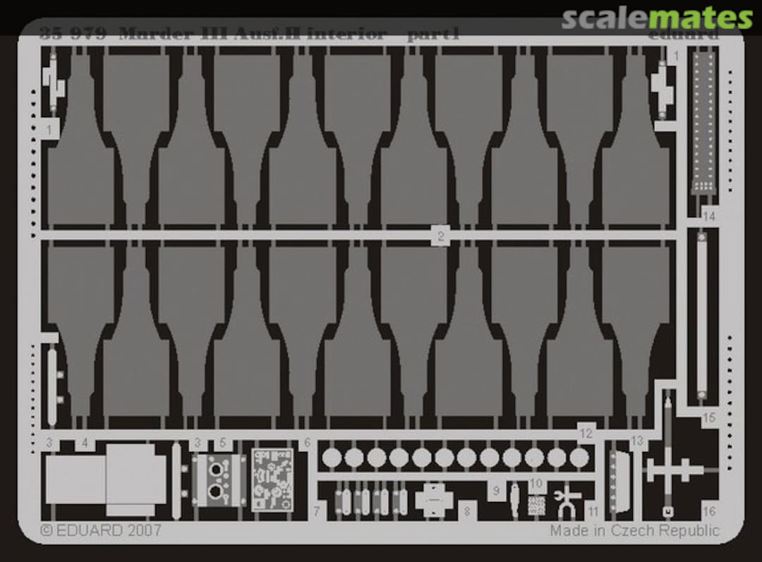 Boxart Marder III Ausf.H interior 35979 Eduard