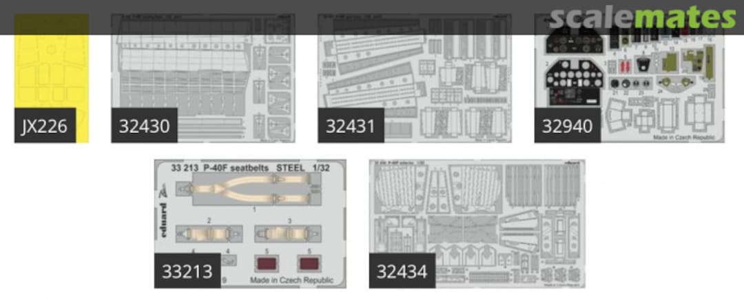 Contents P-40F BIG3398 Eduard