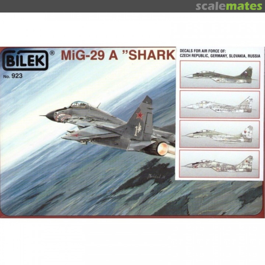 Boxart MiG-29 A "Shark" 923R Bilek