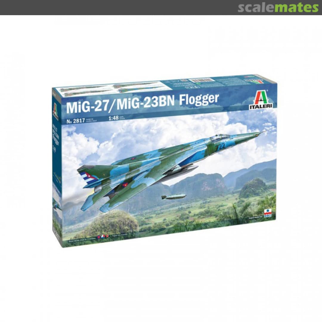 Boxart MiG-27/MiG-23BN Flogger 2817 Italeri