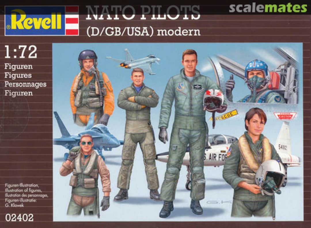 Boxart Nato Pilots 02402 Revell