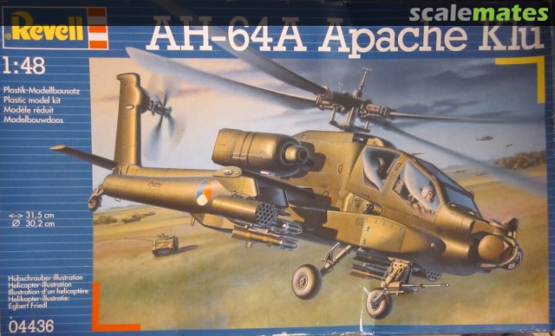 Boxart AH-64A Apache Klu 04436 Revell