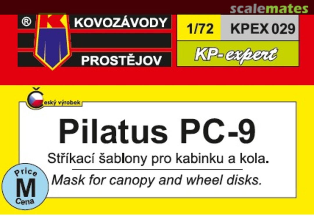 Boxart Pilatus PC-9 KPEX 029 Kovozávody Prostějov