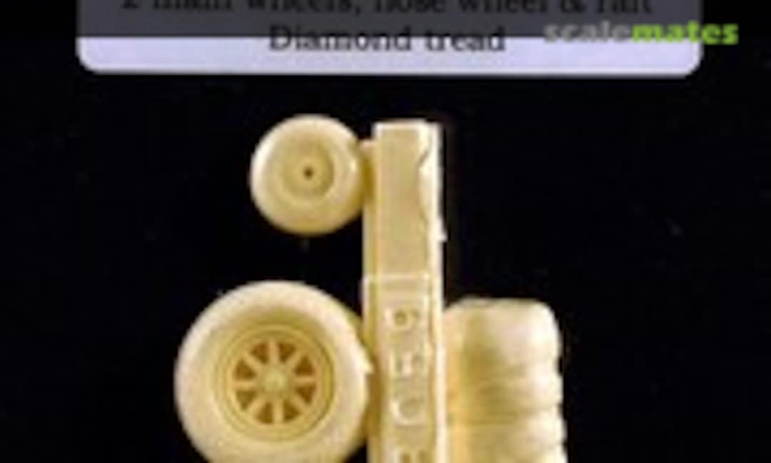 1:48 A-20 Havoc Wheel &amp; Raft Set (True Details 48059)