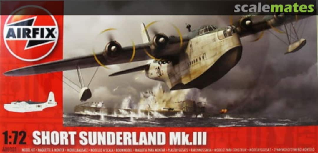 Boxart Short Sunderland Mk.III A06001 Airfix