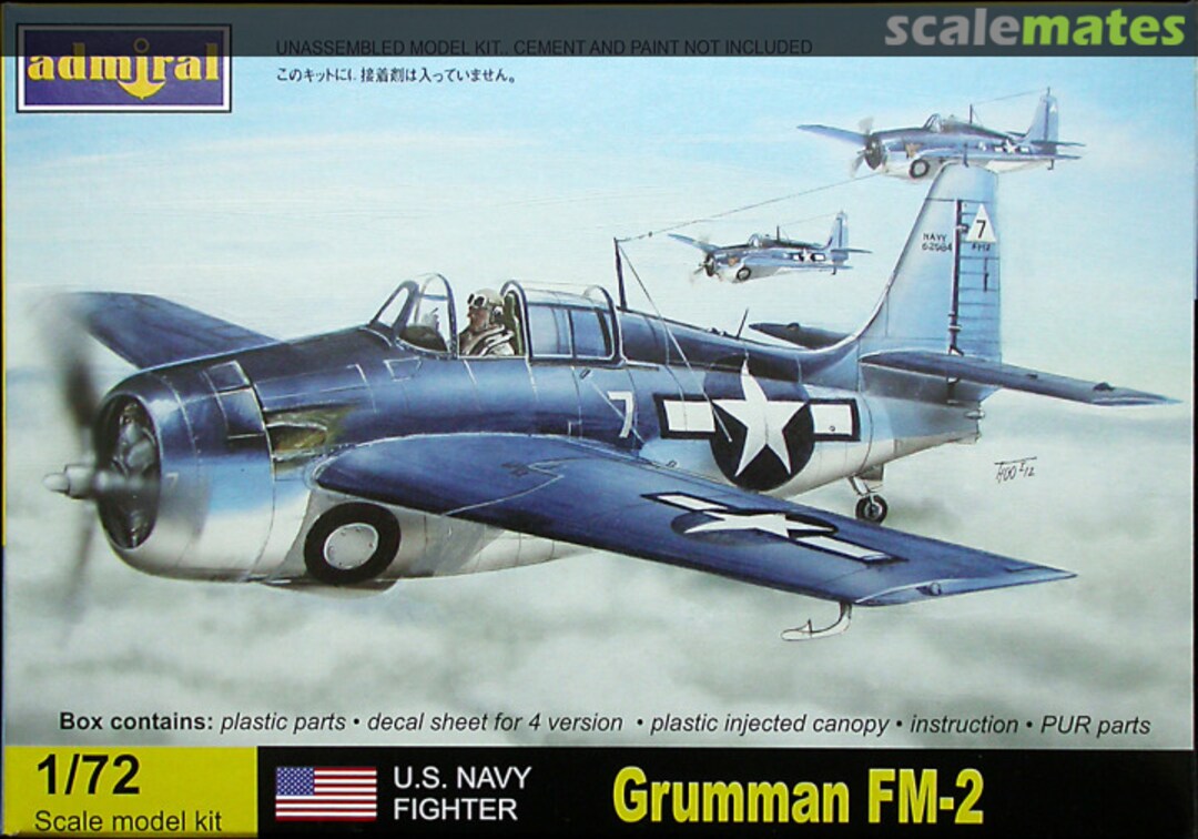 Boxart Grumman FM-2 ADM7213 Admiral