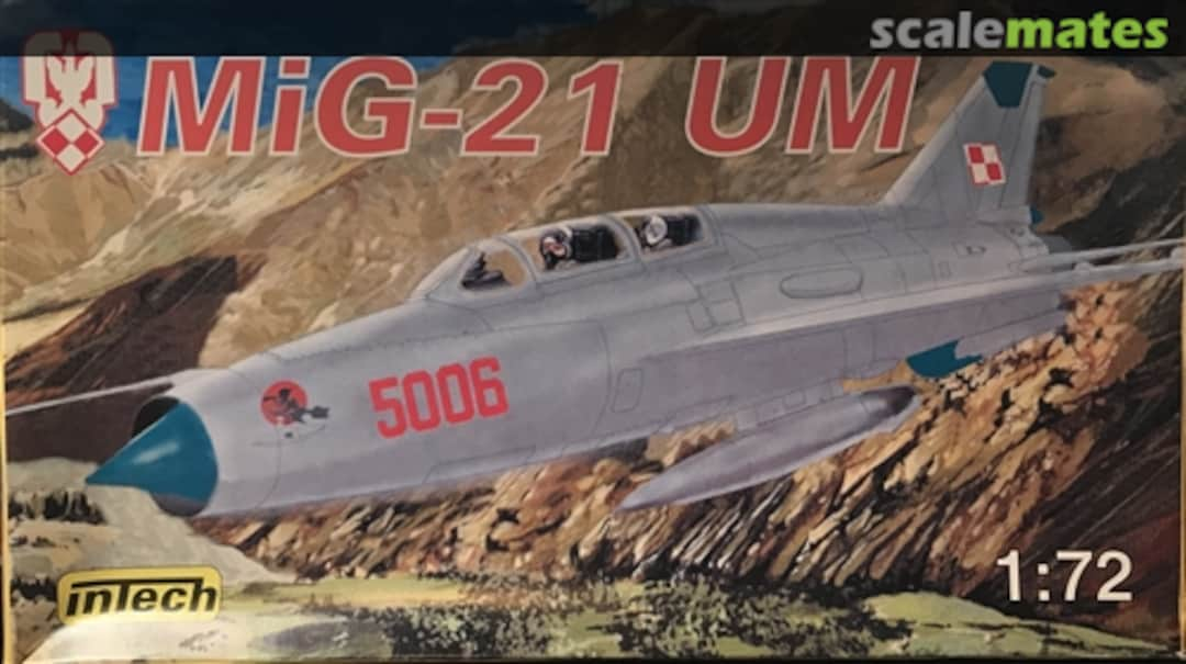 Boxart Mig-21UM 2822-413 Intech