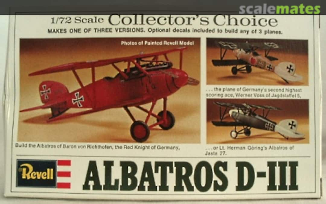 Boxart Albatros D-III H-74 Revell