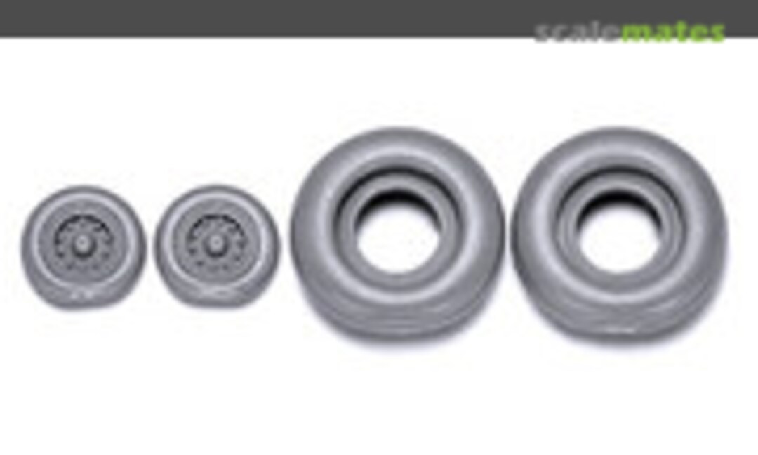 1:48 F-4C/D/J/S Weighted Tires (Zoukei-Mura SWS48-04-M02)