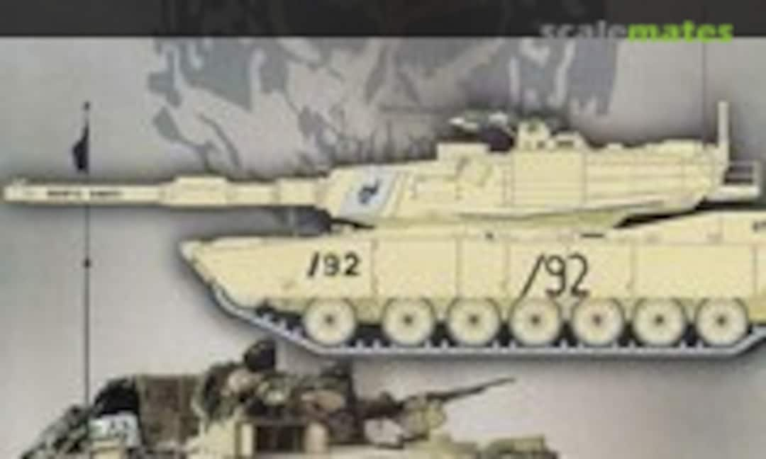 1:35 US Army M1A1HA Abrams in Operation Iraqi Freedom (4) (Echelon Fine Details T35016)