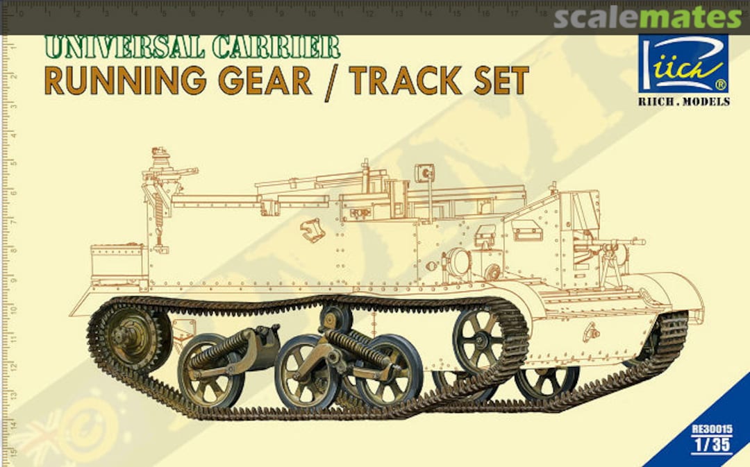 Boxart Running Gear / Tracks Set RE30015 Riich.Models