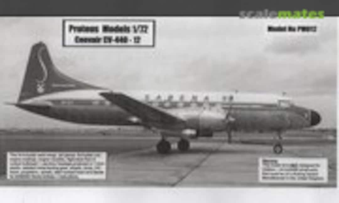 1:72 Convair CV-440 SABENA Airlines (Proteus Models PM012)