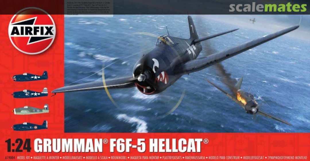 Boxart Grumman F6F-5 Hellcat A19004 Airfix