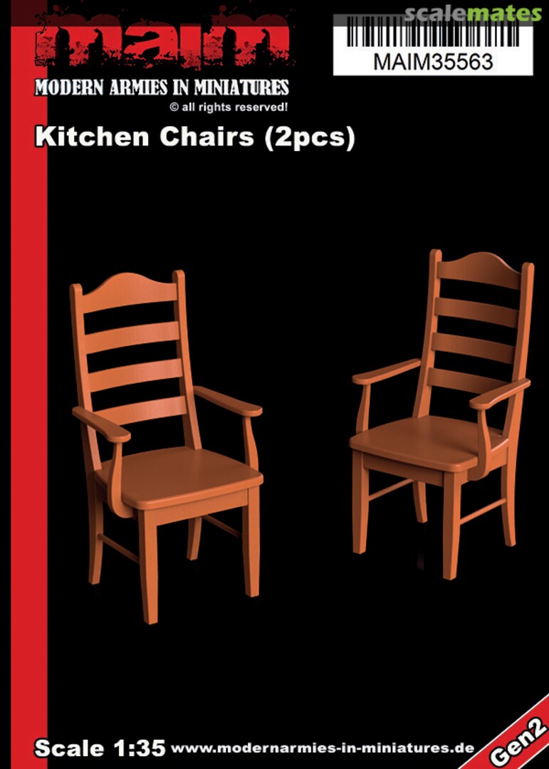 Boxart Kitchen Chairs / Küchenstühle (2pcs) MAIM35563 MAiM