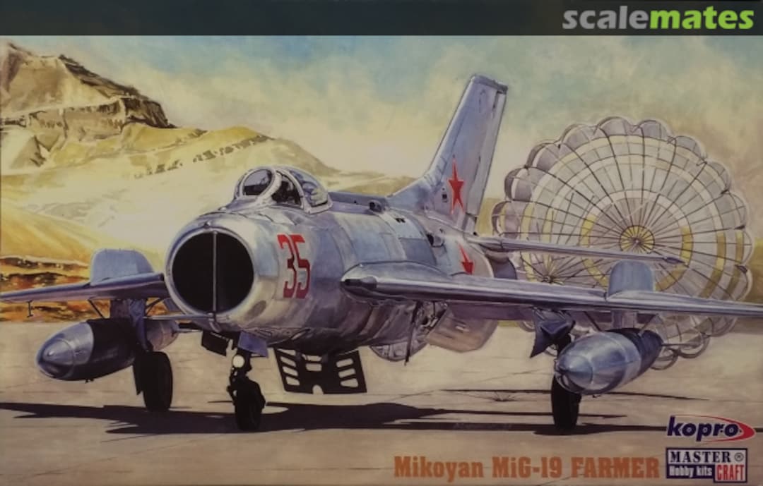 Boxart Mikoyan MiG-19 Farmer 3105 Kopro-MasterCraft