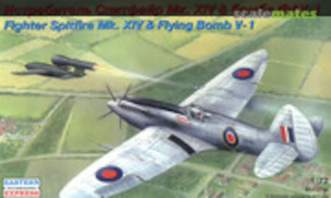 1:72 Fighter Spitfire Mk.XIV &amp; Flying Bomb V-1 (Eastern Express 72263)