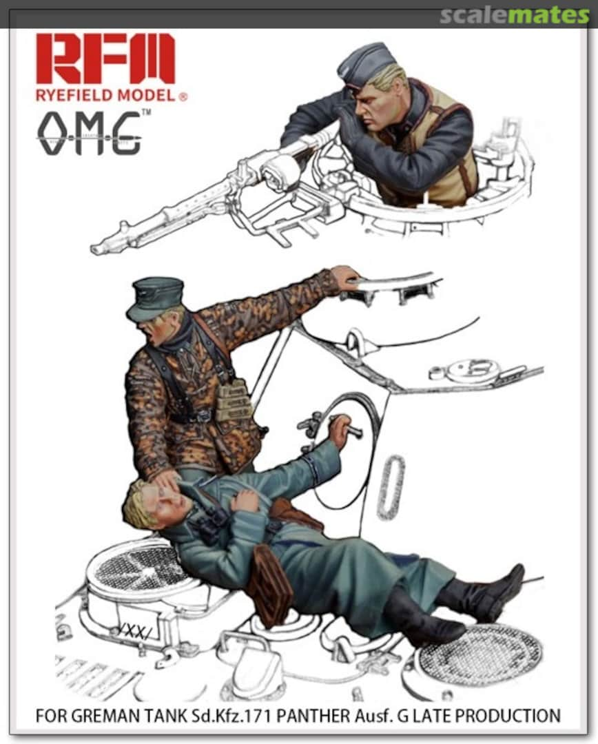 Boxart "Fallen" (3 figures) OM-35001 Rye Field Model