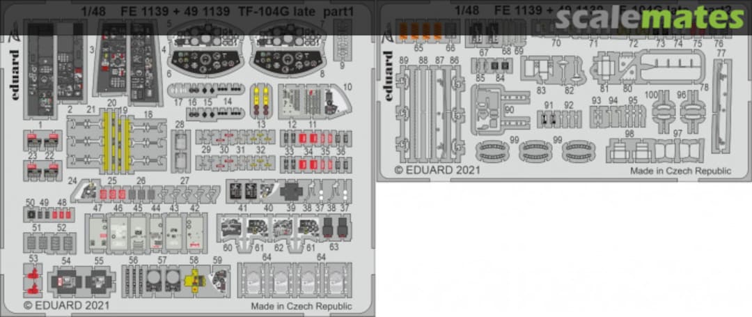 Boxart TF-104G late FE1139 Eduard