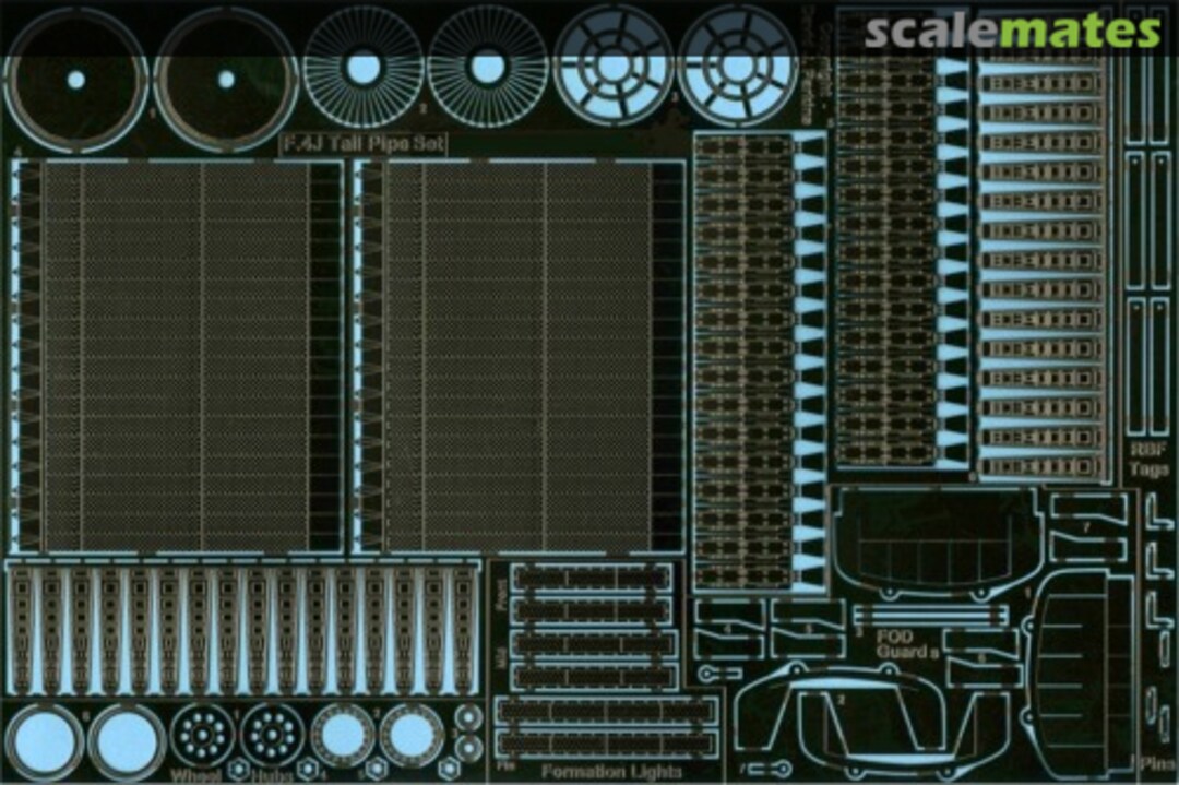 Boxart F.4J Phantom Tail Pipe Set FP-GS-001e Flightpath