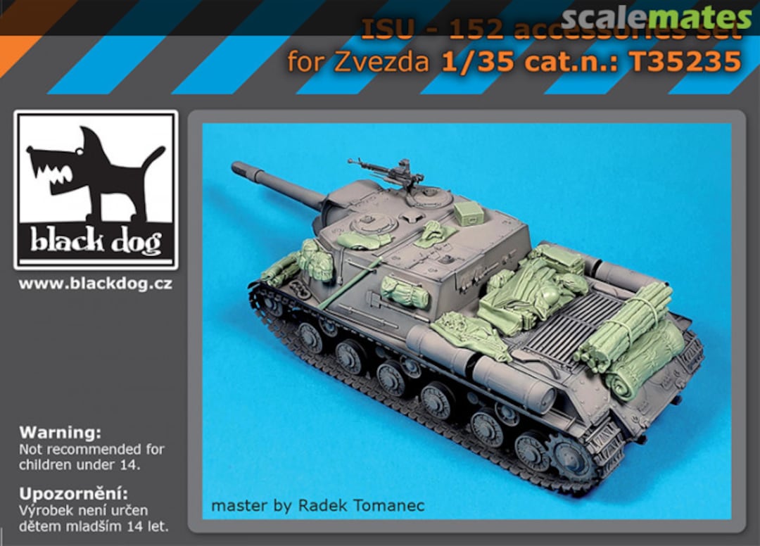 Boxart ISU-152 accessories set T35235 Black Dog