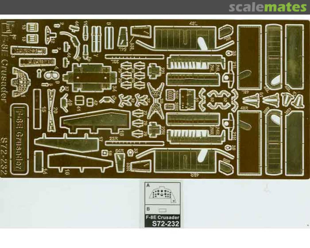 Boxart F-8E Crusader S72232 Jadar-Model