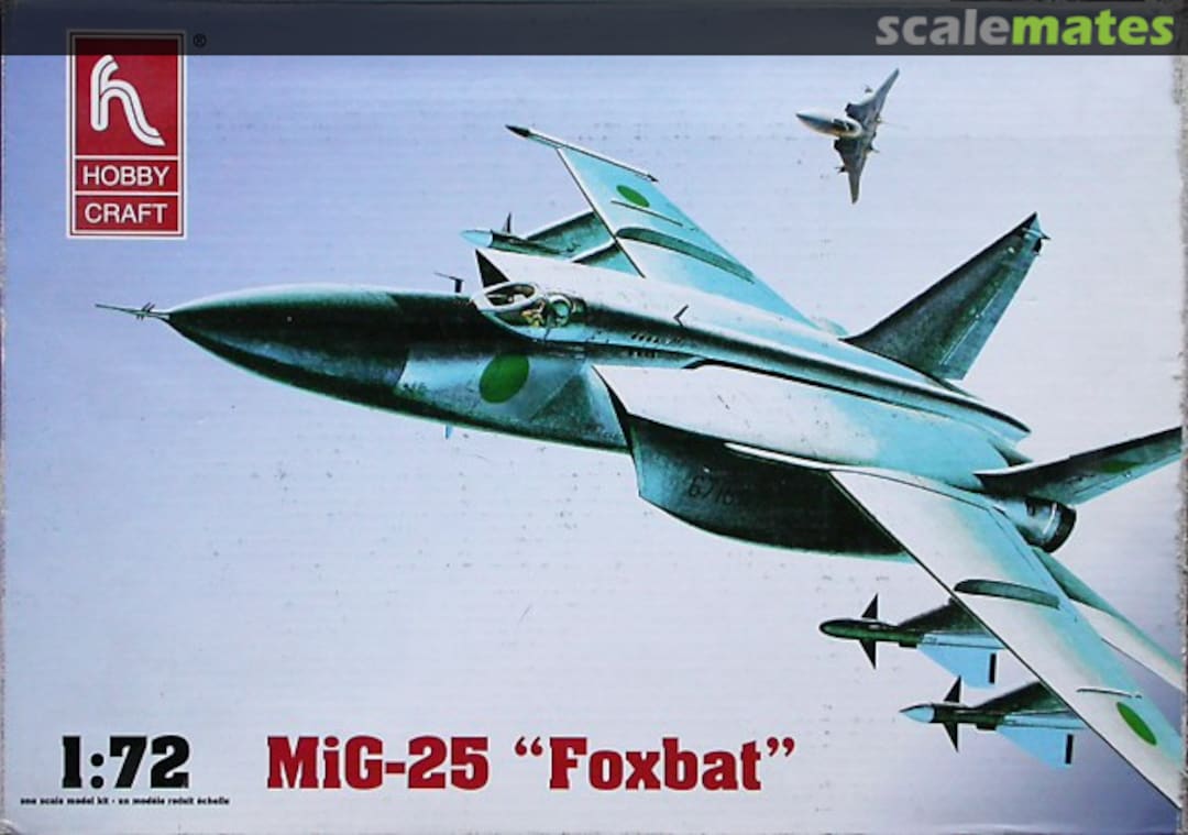 Boxart MiG-25 "Foxbat" HC1312 Hobbycraft