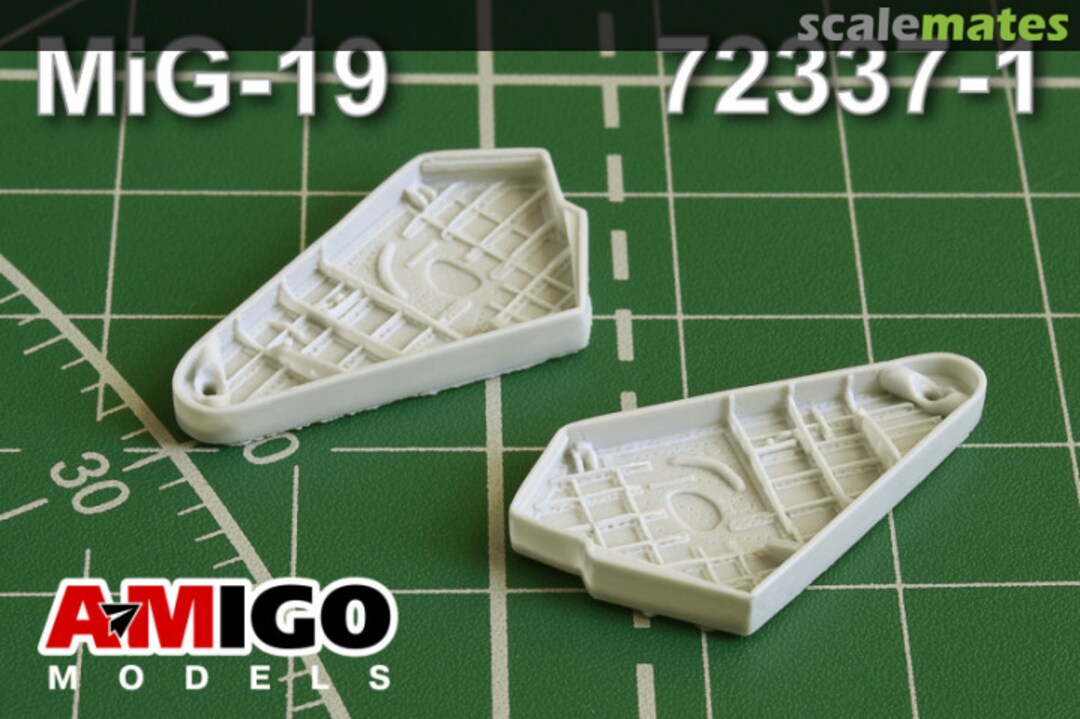 Boxart MiG-19 wheel bays 72337-1 Amigo Models