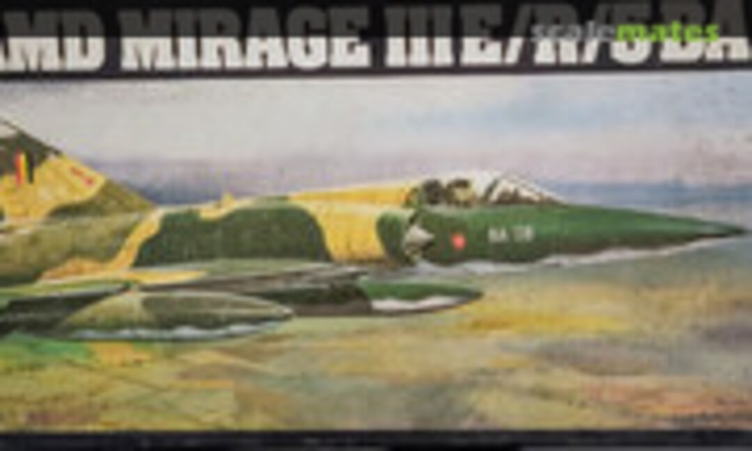 1:72 AMD Mirage IIIE/R/5BA (Heller 253)