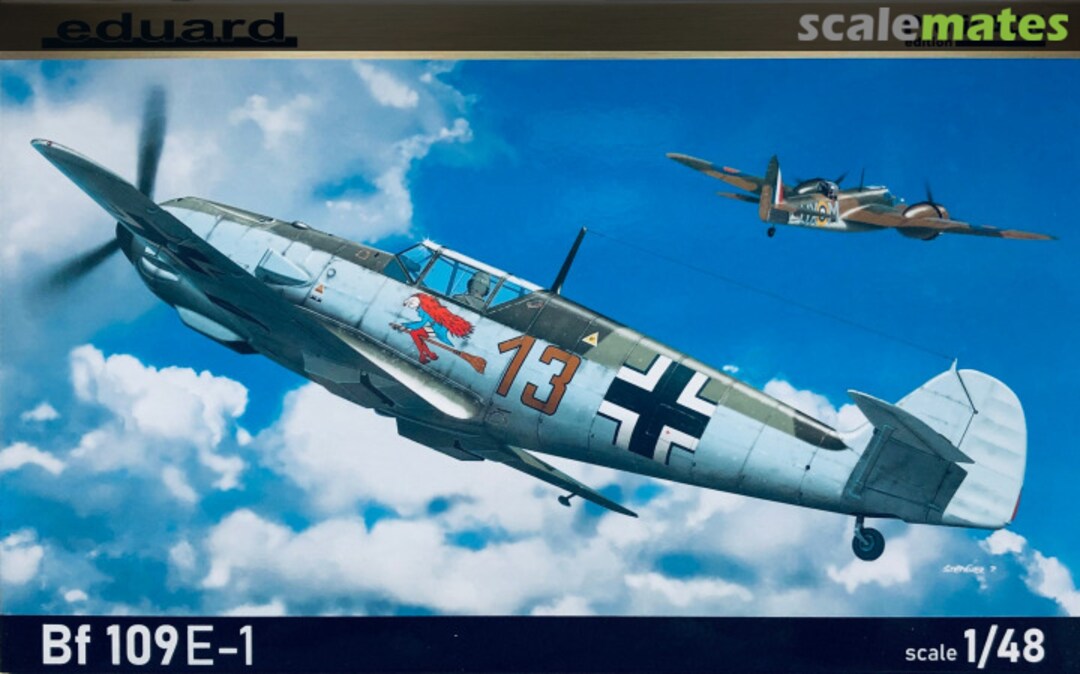 Boxart Bf 109E-1 8261 Eduard