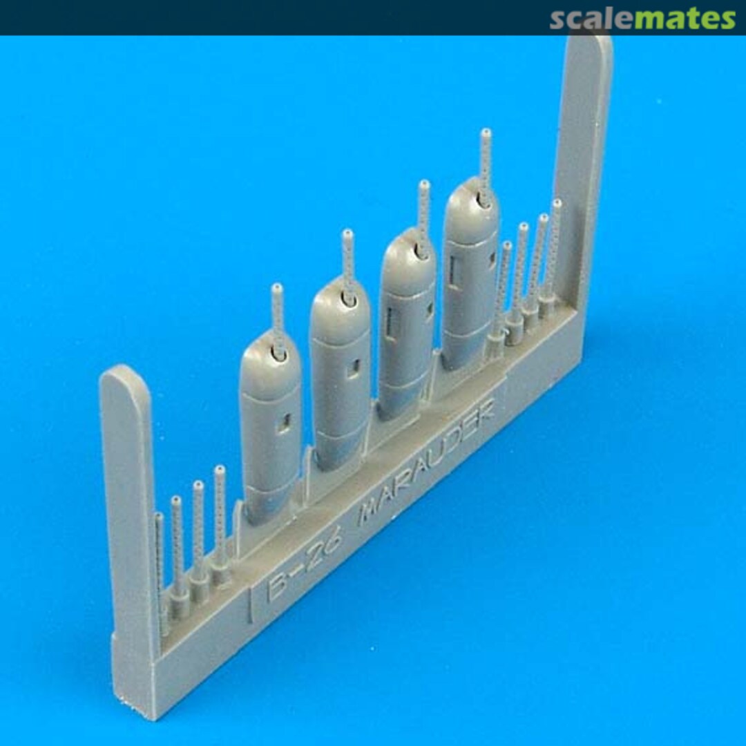 Boxart B-26B/C Marauder - Gun Barrels QB 72 088 Quickboost