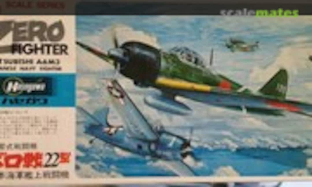 1:72 Zero Fighter Mitsubishi A6M3 (Hasegawa A004:250)