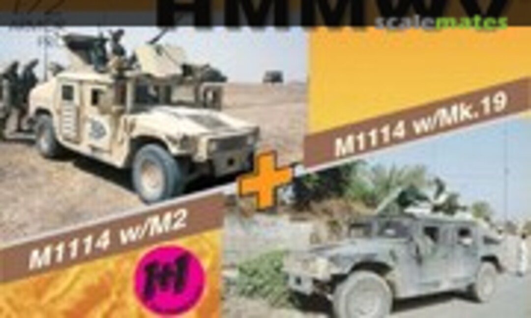 1:72 M1114 w/M2 + M1114 w/Mk.19 (Dragon 7295)