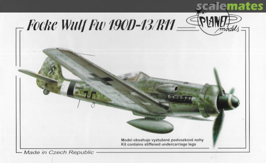 Boxart Focke-Wulf Fw 190D-13/R11 PLT119 Planet Models